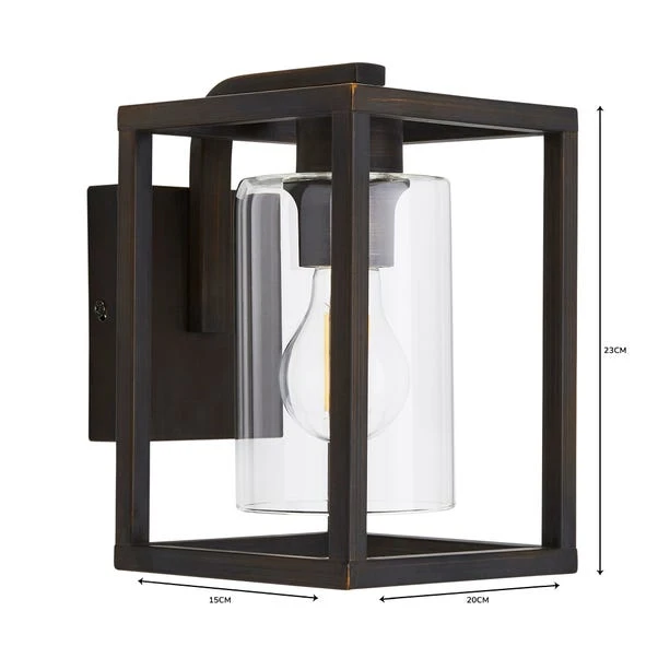 Dunelm London Bronze Industrial Wall Light 8 Dunelm London Bronze Industrial Wall Light - Image 6