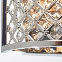 Vogue Lighting Vogue Hudson 2 Light Crystal Wall Light 11 Vogue Lighting Vogue Hudson 2 Light Crystal Wall Light -Dunelm Shop 1000156385 alt02