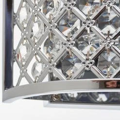 Vogue Lighting Vogue Hudson 2 Light Crystal Wall Light 12 Vogue Lighting Vogue Hudson 2 Light Crystal Wall Light -Dunelm Shop 1000156385 alt03