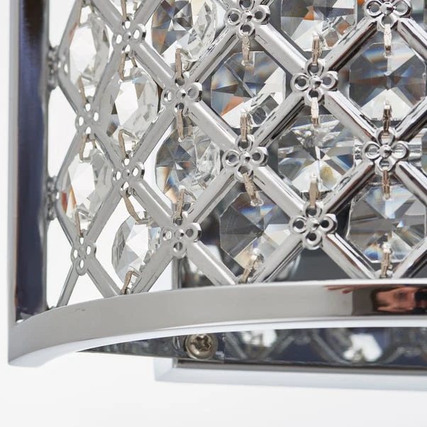 Vogue Lighting Vogue Hudson 2 Light Crystal Wall Light 7 Vogue Lighting Vogue Hudson 2 Light Crystal Wall Light - Image 5