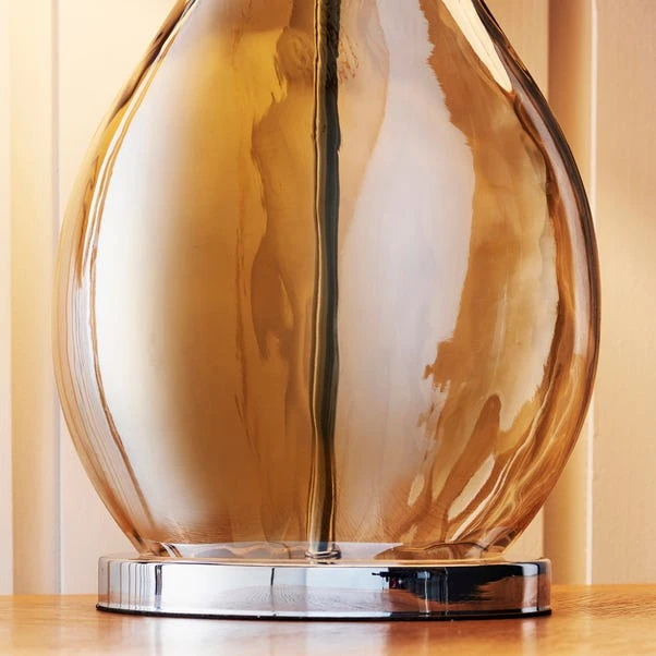 Vogue Lighting Vogue Kew Smoked Table Lamp 4 Vogue Lighting Vogue Kew Smoked Table Lamp - Image 2