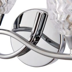 Vogue Lighting Vogue Boyer 2 Light Wall Light Chrome 13 Vogue Lighting Vogue Boyer 2 Light Wall Light Chrome -Dunelm Shop 1000156390 alt05