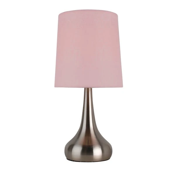 Dunelm Rimini Pink Touch Dimmable Lamp 4 Dunelm Rimini Pink Touch Dimmable Lamp - Image 2