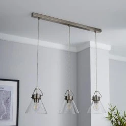 Dunelm Delavin 3 Light Glass Diner Ceiling Fitting 9 Dunelm Delavin 3 Light Glass Diner Ceiling Fitting -Dunelm Shop 1000157749 alt01