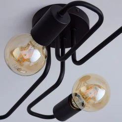 Dunelm Kacy 4 Light Black Flush Ceiling Fitting 11 Dunelm Kacy 4 Light Black Flush Ceiling Fitting -Dunelm Shop 1000157752 alt03