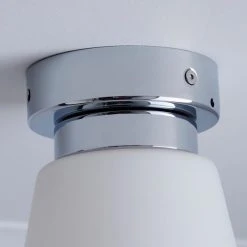 Dunelm Delavin 1 Light Pendant Frosted Glass Flush Ceiling Fitting 11 Dunelm Delavin 1 Light Pendant Frosted Glass Flush Ceiling Fitting -Dunelm Shop 1000157766 alt03