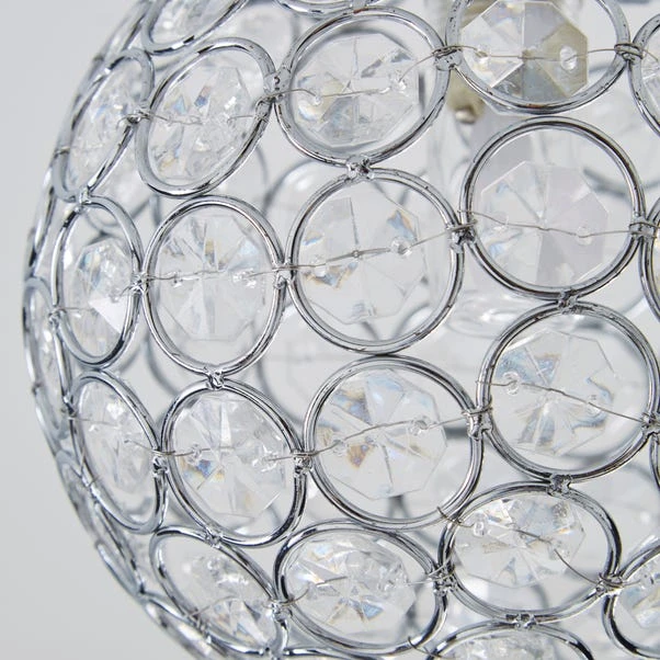 Dunelm Sphere 1 Light Pendant Flush Ceiling Fitting 5 Dunelm Sphere 1 Light Pendant Flush Ceiling Fitting - Image 3