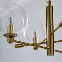 Elements Nour 3 Light Antique Brass Ceiling Fitting -Dunelm Shop 1000158452 alt02