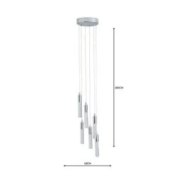 Dunelm Tassani 6 Light Integrated LED Bubble Glass Cluster Ceilling Fitting 11 Dunelm Tassani 6 Light Integrated LED Bubble Glass Cluster Ceilling Fitting -Dunelm Shop 1000158462 alt04