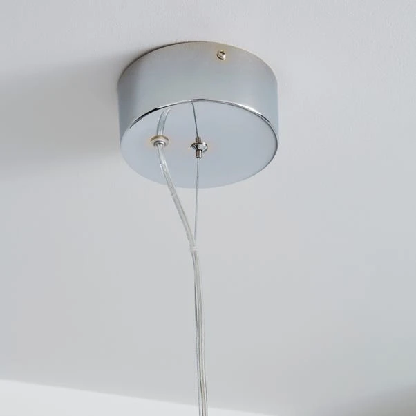 Dunelm Liard 9 Light Pendant Integrated LED Star Ceiling Fitting 6 Dunelm Liard 9 Light Pendant Integrated LED Star Ceiling Fitting - Image 4