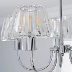 Dunelm Paloma 5 Light Glass Ceiling Fitting -Dunelm Shop 1000158481 alt02