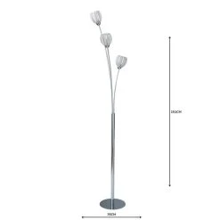 Dunelm Rosa 3 Light Chrome Floor Lamp 12 Dunelm Rosa 3 Light Chrome Floor Lamp -Dunelm Shop 1000158487 alt04