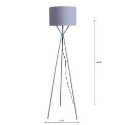 Dunelm Drei Tripod Grey Floor Lamp 12 Dunelm Drei Tripod Grey Floor Lamp -Dunelm Shop 1000158515 alt04