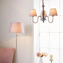 Dunelm Tofty Grey Floor Lamp -Dunelm Shop 1000158518 alt08