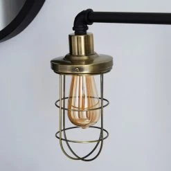 Dunelm Milas Pipe Black Industrial Floor Lamp 10 Dunelm Milas Pipe Black Industrial Floor Lamp -Dunelm Shop 1000158523 alt02