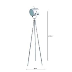 Dunelm Carlton Floor Lamp Chrome -Dunelm Shop 1000158526 alt04