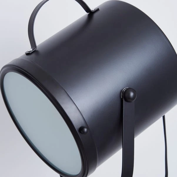 Dunelm Carlton Camera Matt Black Floor Lamp 5 Dunelm Carlton Camera Matt Black Floor Lamp - Image 3