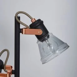 Dunelm Milas 3 Light Black Industrial Floor Lamp 10 Dunelm Milas 3 Light Black Industrial Floor Lamp -Dunelm Shop 1000158534 alt02