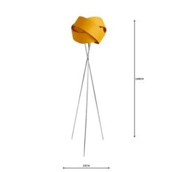 Dunelm Elements Harley Tripod Ochre Floor Lamp 12 Dunelm Elements Harley Tripod Ochre Floor Lamp -Dunelm Shop 1000158559 alt04