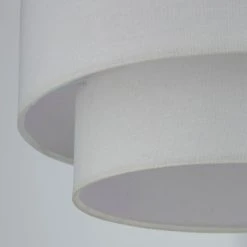 Dunelm Sara Two Tier Lamp Shade 30cm White -Dunelm Shop 1000158579 alt02
