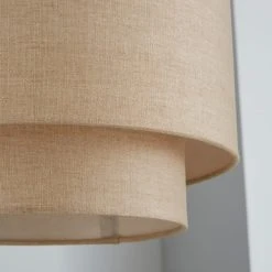 Dunelm Sara Two Tier Lamp Shade 30cm Natural -Dunelm Shop 1000158580 alt02