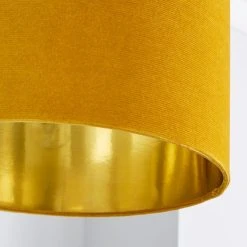 Dunelm Santos Drum Lamp Shade 36cm Ochre 8 Dunelm Santos Drum Lamp Shade 36cm Ochre -Dunelm Shop 1000158593 alt02