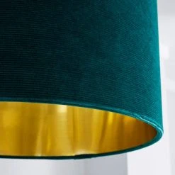 Dunelm Santos Drum Lamp Shade 36cm Green 8 Dunelm Santos Drum Lamp Shade 36cm Green -Dunelm Shop 1000158594 alt02