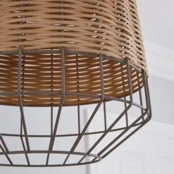 Dunelm Ohio Light Rattan Easy Fit Pendant 8 Dunelm Ohio Light Rattan Easy Fit Pendant -Dunelm Shop 1000158654 alt02