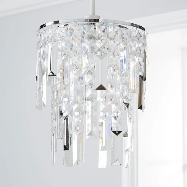 Dunelm Caressa Jewel Easy Fit Pendant 4 Dunelm Caressa Jewel Easy Fit Pendant - Image 2
