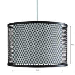 Dunelm Palle Mesh Black Easy Fit Pendant -Dunelm Shop 1000158674 alt04