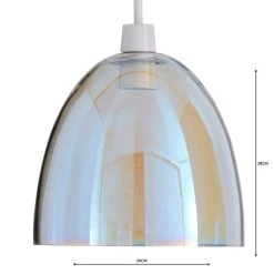 Dunelm Latisha Iridescent Easy Fit Pendant -Dunelm Shop 1000158695 alt04