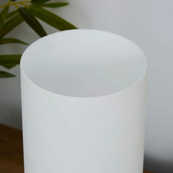 Dunelm Colton USB Port Frosted Glass Table Lamp 6 Dunelm Colton USB Port Frosted Glass Table Lamp - Image 4