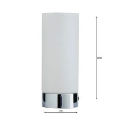 Dunelm Colton USB Port Frosted Glass Table Lamp 12 Dunelm Colton USB Port Frosted Glass Table Lamp -Dunelm Shop 1000158698 alt04