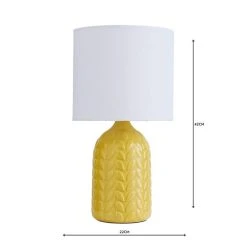 Dunelm Magda Ceramic Table Lamp -Dunelm Shop 1000158718 alt04