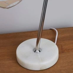Elements Latisha Iridescent Glass Marble Base Task Desk Lamp -Dunelm Shop 1000158723 alt03