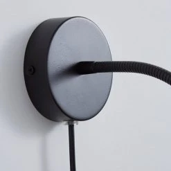 Dunelm Nola Adjustable Easy Fit Plug In Wall Light Black 11 Dunelm Nola Adjustable Easy Fit Plug In Wall Light Black -Dunelm Shop 1000158740 alt03