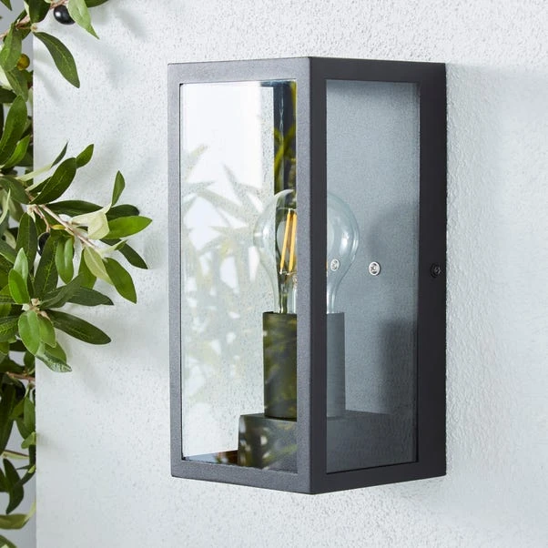 Dunelm London Black Industrial Outdoor Wall Light 4 Dunelm London Black Industrial Outdoor Wall Light - Image 2