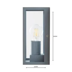 Dunelm London Grey Industrial Outdoor Wall Light 12 Dunelm London Grey Industrial Outdoor Wall Light -Dunelm Shop 1000158747 alt04