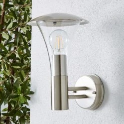 Dunelm Grax Steel Outdoor Wall Light -Dunelm Shop 1000158749 alt01