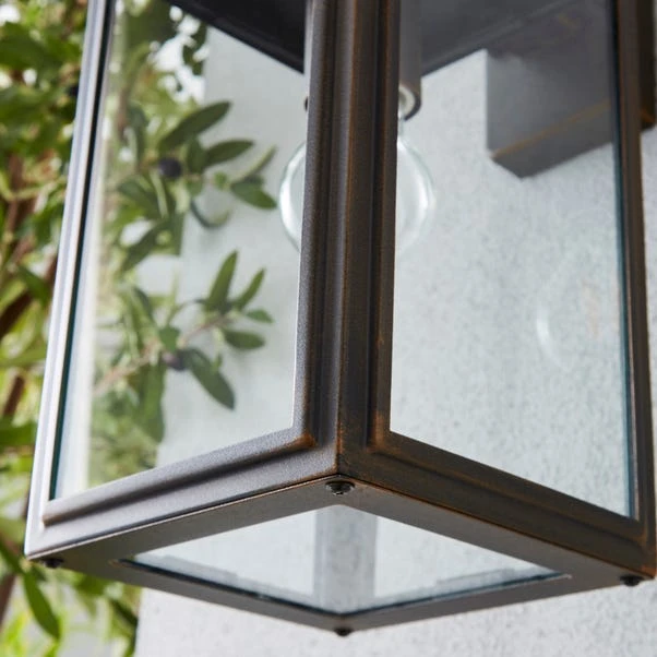 Dunelm London Bronze Industrial Outdoor Wall Light 5 Dunelm London Bronze Industrial Outdoor Wall Light - Image 3