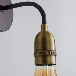 Dunelm Marsden Antique Brass Industrial Wall Light -Dunelm Shop 1000158761 alt03