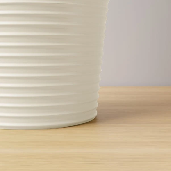 Dunelm Luna Stoneware Natural Table Lamp 5 Dunelm Luna Stoneware Natural Table Lamp - Image 3