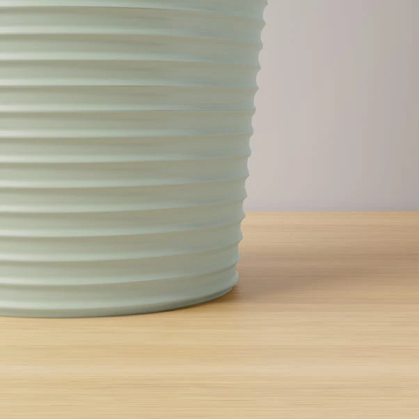 Dunelm Luna Stoneware Sage Green Table Lamp 5 Dunelm Luna Stoneware Sage Green Table Lamp - Image 3