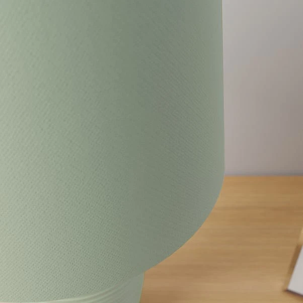 Dunelm Luna Stoneware Sage Green Table Lamp 6 Dunelm Luna Stoneware Sage Green Table Lamp - Image 4