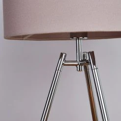 Dunelm Nora Tripod Table Lamp Chrome 10 Dunelm Nora Tripod Table Lamp Chrome -Dunelm Shop 1000165058 alt02