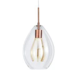 Dunelm Eden Pendant Ceiling Fitting Copper 12 Dunelm Eden Pendant Ceiling Fitting Copper -Dunelm Shop 1000165065 alt04