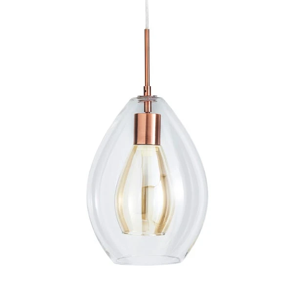 Dunelm Eden Pendant Ceiling Fitting Copper 7 Dunelm Eden Pendant Ceiling Fitting Copper - Image 5
