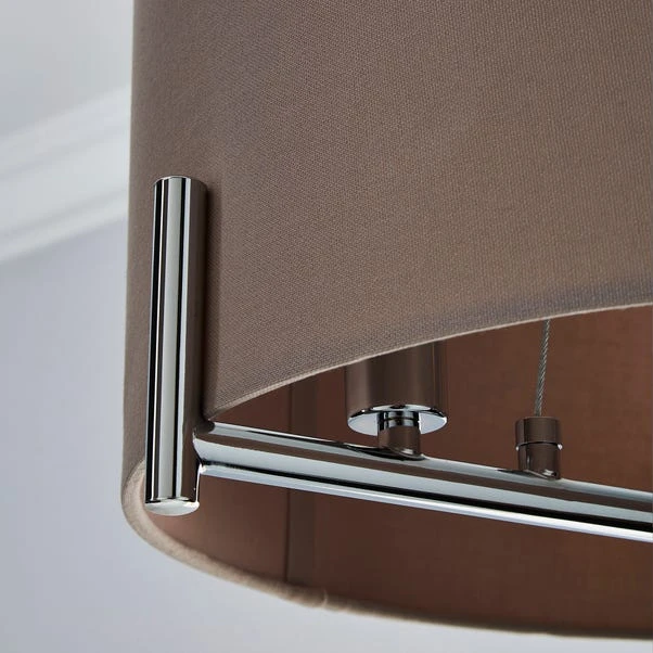 Dunelm Nora Shade Ceiling Fitting Blush 5 Dunelm Nora Shade Ceiling Fitting Blush - Image 3