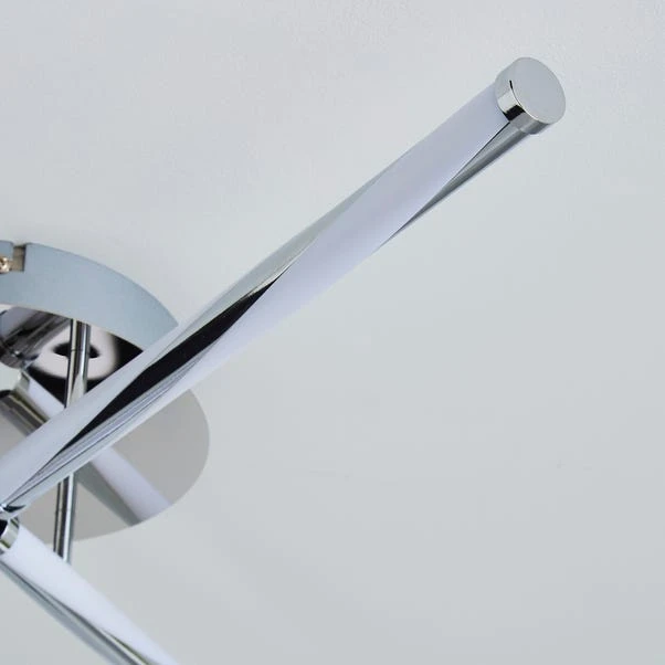 Dunelm Hettie 3 Light Integrated LED Ceiling Fitting 5 Dunelm Hettie 3 Light Integrated LED Ceiling Fitting - Image 3