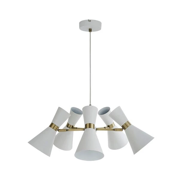 Dunelm Archie White 5 Light Ceiling Fitting 7 Dunelm Archie White 5 Light Ceiling Fitting - Image 5